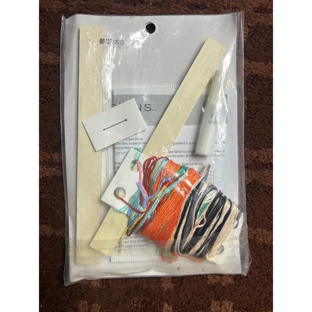 Dimensions Be Brave Little One Fox Cross Stitch Kit 72-75663 Banner 8x11.5in